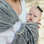 Hip Baby Ring Sling Baby Carrier (Midnight)