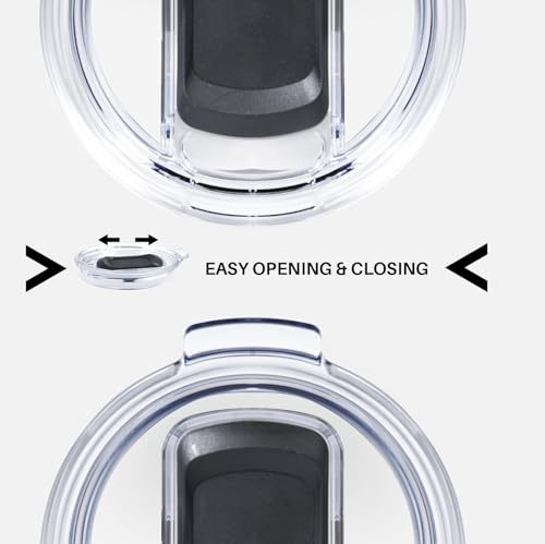 Stainless Steel Coffee Mug with Handle (Black)