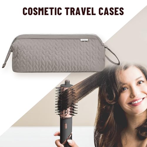 Shark Flex Style Case for Dyson Airwrap Hair Dryer Tools Travel Bag (Camel)