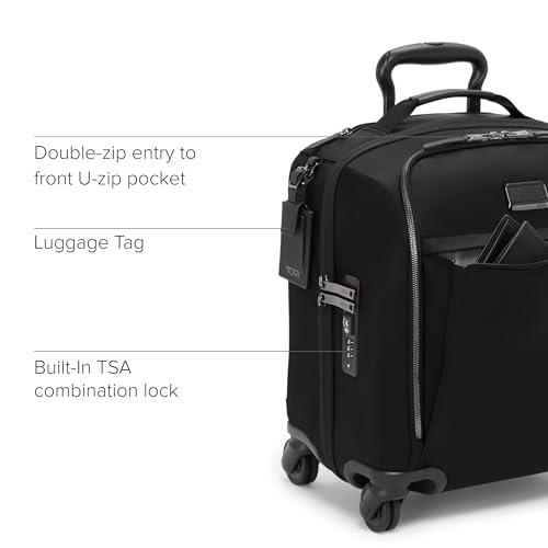 Voyageur Leger 4 Wheeled Luggage (BLACK/GUNMETAL / 16" Compact Carry-on)