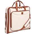 Premium travel garment bag. Carry (Beige)