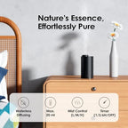 AN6 Waterless Diffuser for Essential Oil for Home (Black)