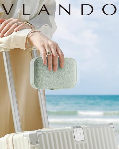 Travel Jewelry Case (Mint Green)