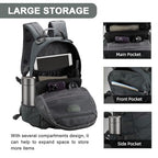 25L Hiking Backpack Small Tactical Backpack Daypack Camping Trekking Hunting Molle Pack for Men Women (Grey)