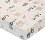 Charlie Farmhouse Tractor Crib Fitted Sheet (Farmhouse Tractor)