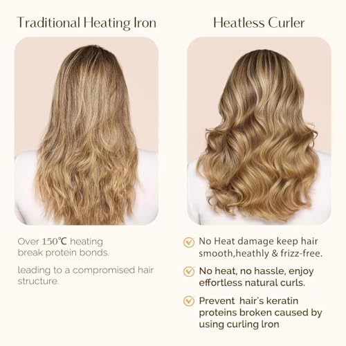 Heatless Hair Curler (Chocolate)