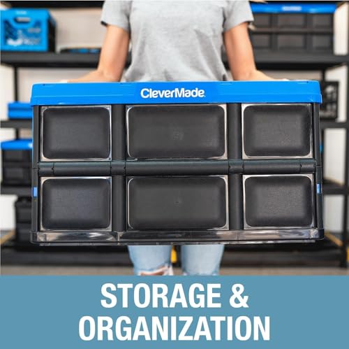Collapsible Storage Bins (Obsidian / 62l - 3 Pack)