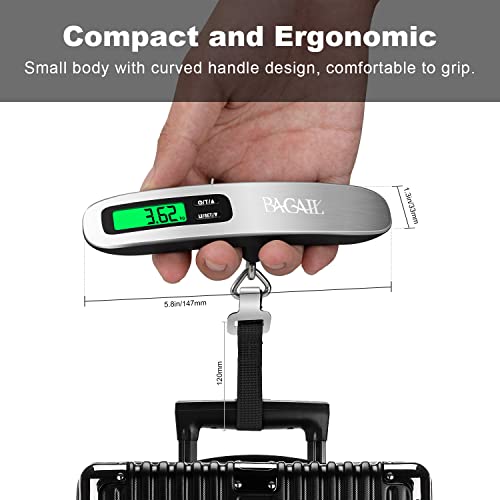 Digital Luggage Scale (Silver)