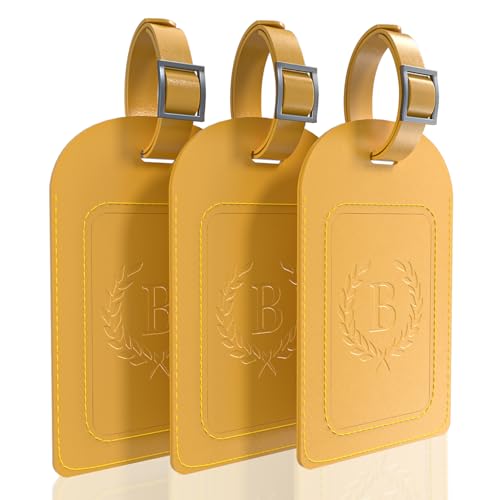 3 Pack A Z Alphabet Luggage Tags