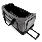 Duffel Bag with Rolling Wheels (Gray / 30 inch)