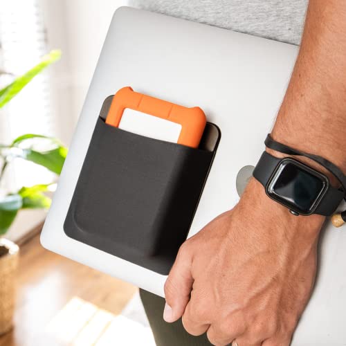 Portable Hard Drive Sleeve for Laptop (Large (For HDD) / Black)