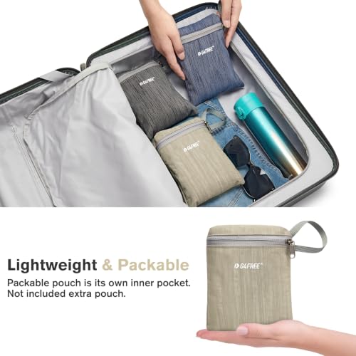 10 15L Small Rucksack Foldable Backpack Lightweight Packable Daypack Travel Outdoor Hiking Shoulder Bag (Beige / 20L)