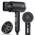 Ionic Hair Dryer with Diffuser (Sliver/Matte Black)