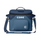 Magnetic Leak Proof 18 Can Soft Cooler with Waterproof Zipper (Navy / 18 Can)