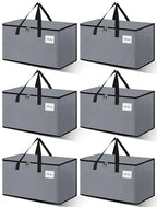 Heavy Duty Moving Bags (Grey / 93 L - 6 pcs - Regular)