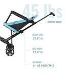 Coast Rider Lightweight Travel Stroller (Sky Blue)