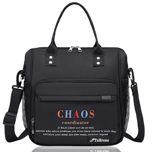 Chaos Coordinator Lunch Bag Cool Gifts for Coworkers Employee Appreciation Gifts Office Gifts Administrative Professional Day Gifts Useful Assistant Principal Boss Gifts for Women for Work (Large / Co-worker)