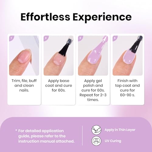 beetles Pink Gel Polish (B - Creme Pink | Milky Taro)