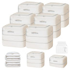 Comforter Storage Bag (Beige / 110L (2-Layer Compression))