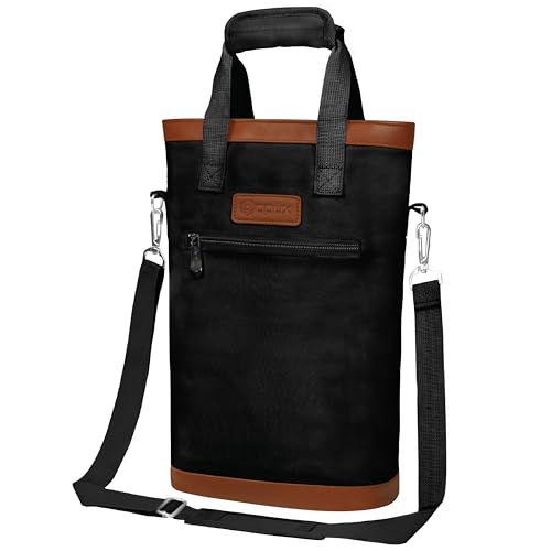 Two Bottle Wine Bag Carrier (Black)