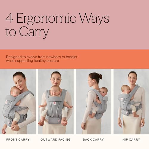 Omni Deluxe Baby Carrier for Newborn to Toddlers 0 (Onyx Black)
