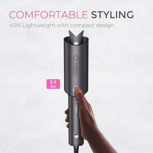 Automatic Rotating Curling Iron (1 inch / Metallic Gray)