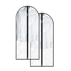 Dress Bags for Gowns Long (Clear / 60''- 2 Pack)