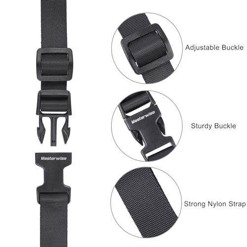 Buckle Straps (Black / 2‘x0.75“)