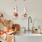 Fall Pumpkin Kitchen Towels 4 PCS