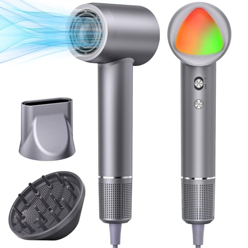 Hair Dryer 160000 RPM Ionic (Silver)