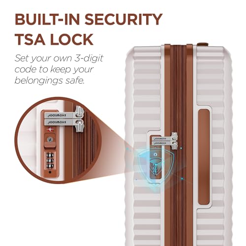 Carry On Luggage (White / DB/TB/20in)