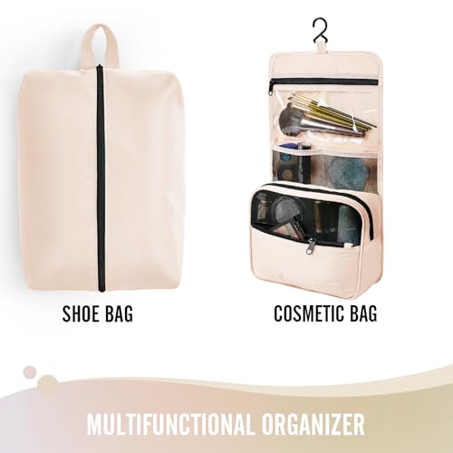 8 Set Packing Cubes for Travel Essentials (01 Cream)