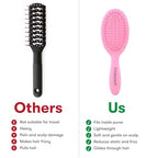 Mini Hair Brush Detangler (Pink - Mini)