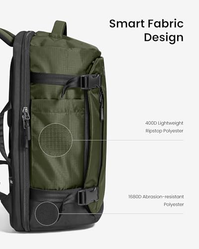 Travel Backpack 40L (Green-ripstop / 40L)