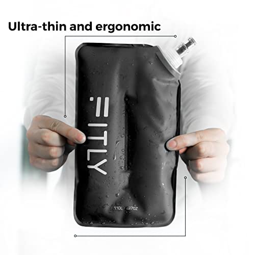 Soft Flask 37 oz (Black / 5.1 Ounces)