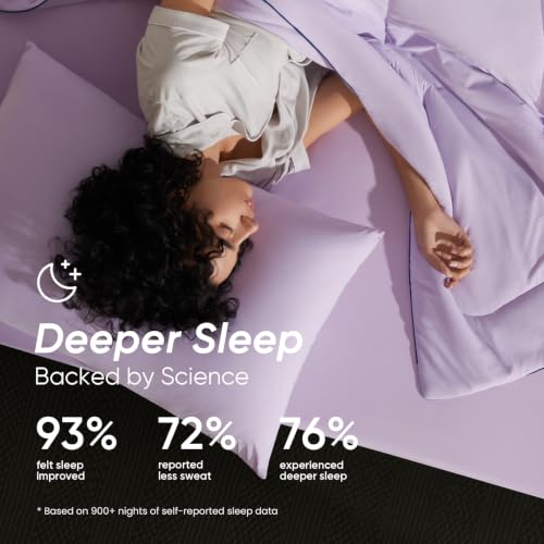 Temperature Regulating Comforter (Lavender Fog / Ultimate Queen (90"x90"))