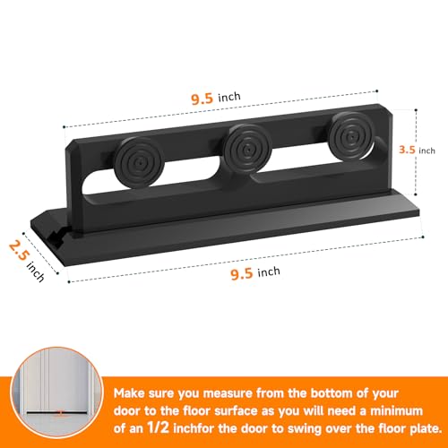 2Pcs Door Security Bar (2 Pieces)