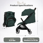 Clic Compact Travel Stroller (Conifer / Clic)