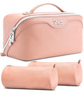 Travel Makeup Bag Organizer Cosmetic Bag (04-B-Pink)