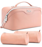 Travel Makeup Bag Organizer Cosmetic Bag (04-B-Pink)