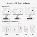 Vacuum Bags for Clothing Travel with Rechargeable Air Pump (15 Combo+Pump)