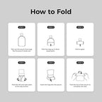 20L Lightweight Foldable Backpack (Black)