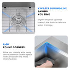 28 x 20 Inch Kitchen Sink (L 28"×W 20"×H 9")