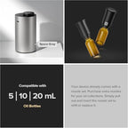 2 Pack ANX Waterless Diffuser for Essential Oil (Black&gold)