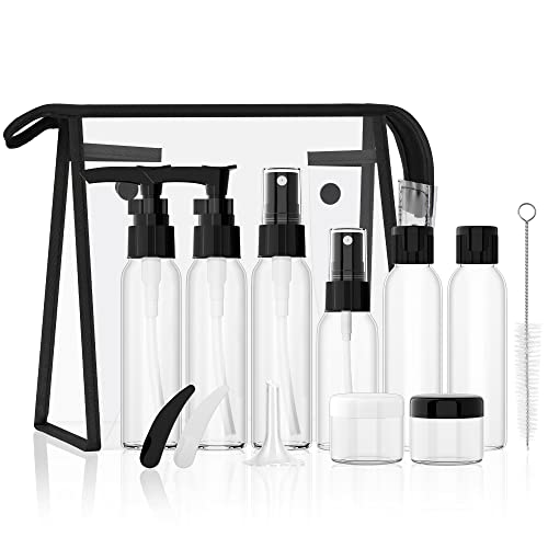 Travel Bottles Kits (Black)
