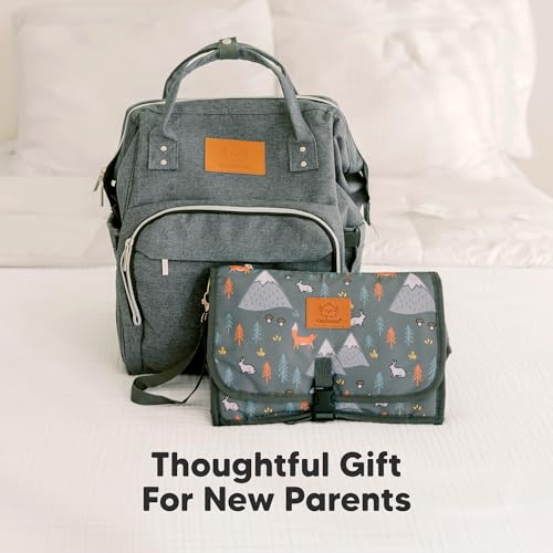 Portable Diaper Changing Pad (Woods)
