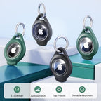 IP67 Waterproof AirTag Holder (Black/Green)