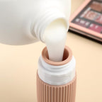 Travel Bottles for Toiletries (2 Ounces / Apricot)