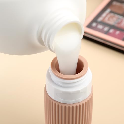 Travel Bottles for Toiletries (2 Ounces / Apricot)