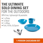 Cascadian Table Set (Alpine Lake)